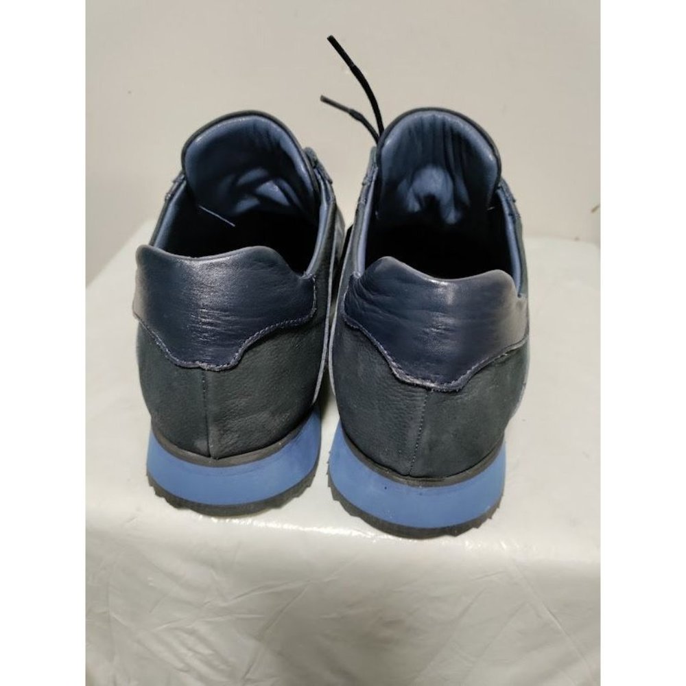 NWOB Sarar Camouflage Running Sneaker Shoes Lace Up Navy Mens Size 8.5 - Picture 8 of 11